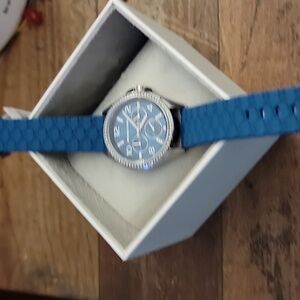 Michael Kor Blue watch.